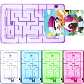 Porta-vales-presente, caixa de quebra-cabeça Skylety com jogo de labirinto, 5 unidades