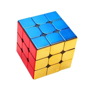 Quebra-cabeça CuberSpeed Cyclone Boys Metallic 3x3 Speed Cube