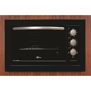Forno Eletrico Fischer FIT Line Embutir 48L Frontal Preto 127v Preto
