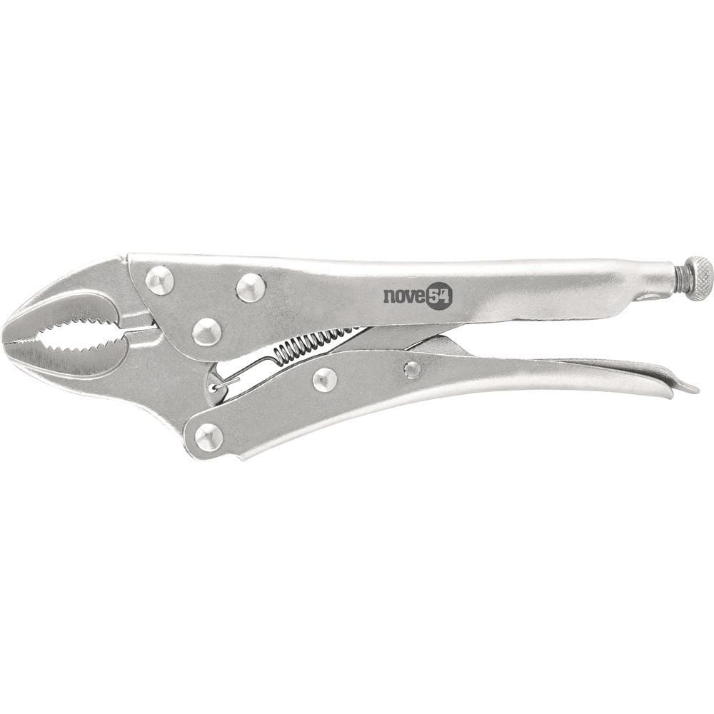 Alicate de pressão 10” curvo aço carbono niquelado - Nove54