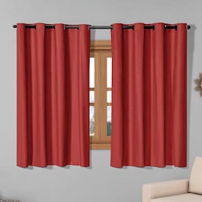 Cortina Blackout 100% Pvc 2,80M X 1,60M Vermelho Corta Luz