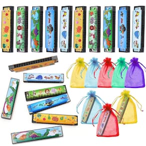 Conjunto de gaita Banballon de 16 furos com sacolas de presente de organza x10