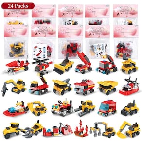 Building Blocks Hoarosall, pacote com 24 unidades, Dia dos Namorados, crianças a partir de 3 anos