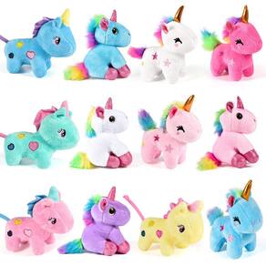 Chaveiro de pelúcia Golray Mini Plush Unicorn x12 12cm