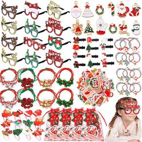 Lembrancinhas de Natal Capoda, 134 peças de sacolas de Natal