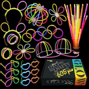 Conjunto Glow Stick Dragon Too 605 peças com conectores