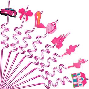 Canudos ONBKYGF para festa temática Pink Girl x24