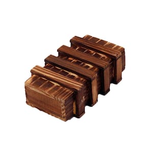 Puzzle Box Money Holder 3D Brain Teaser Wooden Ahyuan