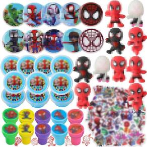 Conjunto de lembrancinhas Shruendi Spider His Amazing Friends 90 unidades