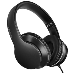 Fones de ouvido LORELEI X6 Over-Ear com microfone Space Black