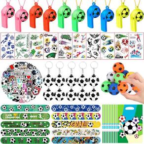 Conjunto de lembrancinhas de festa YUJUN Soccer, 112 peças para crianças, peça de aniversário