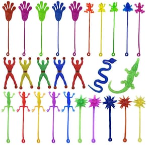 Brinquedos pegajosos PPXMEEUDC 27 unidades multicoloridos para lembrancinhas infantis
