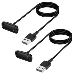 Cabo de carregador de substituição Mixblu para Fitbit Inspire 3 (2x1m)