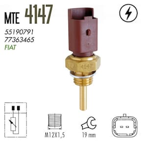 Sensor Injecao Uno 1.0 1.4 Palio 1.0 Evo Mte4147 55190791