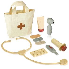 Conjunto de jogos Doctor`s Toy Kit Petite Bee, 10 peças com bolsa