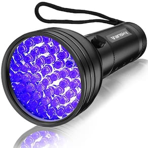 Lanterna UV Vansky Black Light 51 LED para detecção de urina de animais de estimação