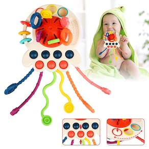 Brinquedo sensorial SoulLife Montessori Octopus para criança com mais de 18 meses
