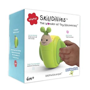 Toy Mirari SkillDillies Snail desenvolve habilidades motoras finas 6M+