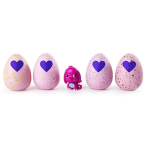 Pacote com 4 unidades da segunda temporada de Toy Hatchimals Colleggtibles e bônus