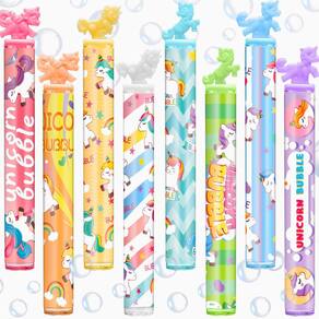 Bubble Set Cawiew Unicorn Party Favors 32 Mini Bubble Wand