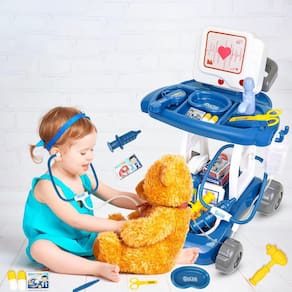 Kit médico Kit médico Dikopubby para crianças com armazenamento médico