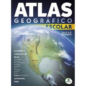 Livro Atlas Geográfico Escolar - 32 Páginas
