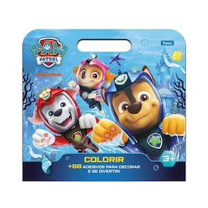 Álbum Para Colorir Maleta Patrulha Canina 8Fls Foroni
