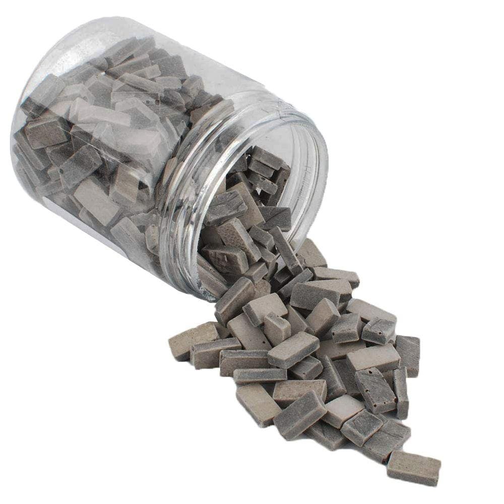 Conjunto de construção Dollhouse Miniature Bricks 250 unidades em escala 1:35