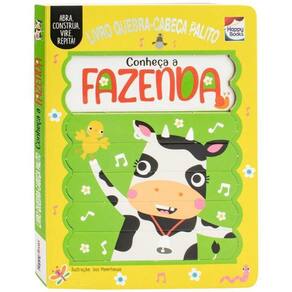 Livro Quebra Cabeça Palito Conheça A Fazenda