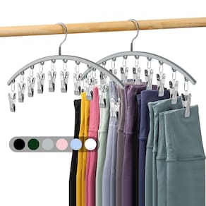 Gancho organizador de legging Volnamal Metal com revestimento de borracha 2 P