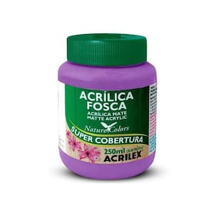 Tinta Acrílica Fosca 250Ml - 516 - Violeta - Acrilex