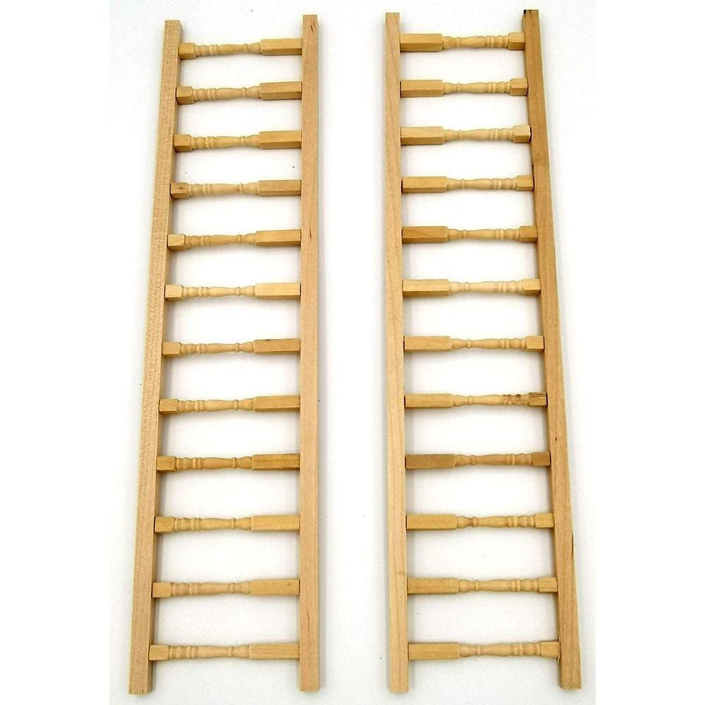 Acessórios de decoração de casa de bonecas SXFSE Mini Fence 1:12 Scale
