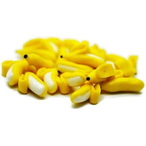 Dollhouse Miniatures Food Kitchen Banana Peel x20
