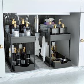 Organizador Under Sink Organizer DEKAVA, pacote com 2 gavetas deslizantes
