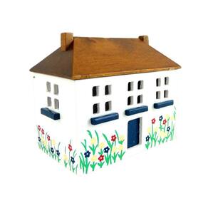 Dollhouse Melody Jane Dolls Houses em madeira à escala 1:12 com telhado