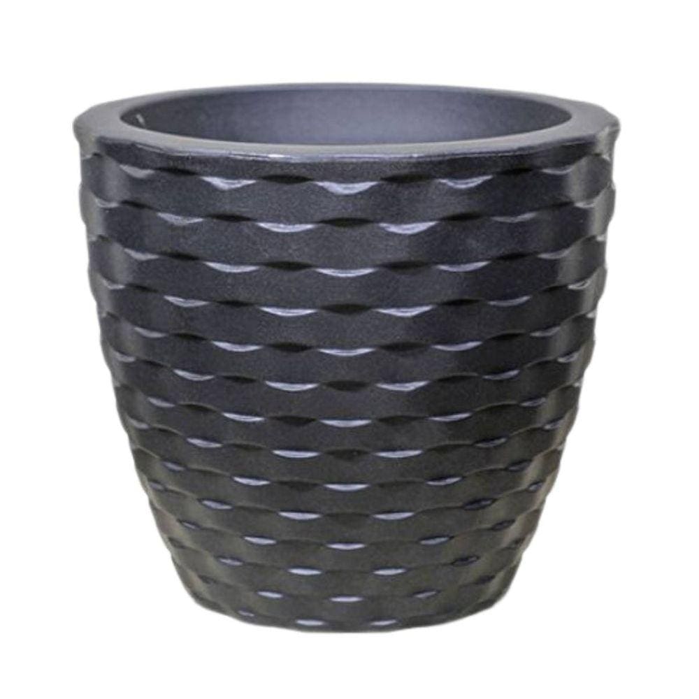 Vaso Elo Redondo 22 (6,5L) Preto NUTRIPLAN