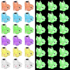 Mini estatuetas de vaca Suzile Luminous Resin Glow in The Dark