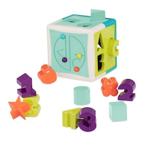 Formas, números e letras do Activity Cube Battat 2 anos ou mais