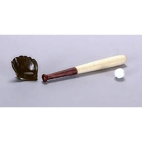 Conjunto de beisebol em miniatura International Miniatures by Classics