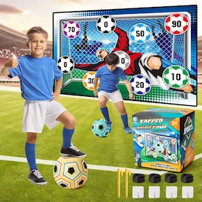 Conjunto de jogos de futebol Centuckos para crianças pequenas com gol de futebol