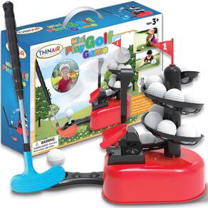 Conjunto de golfe Nature Bound Kids para meninos e meninas com 15 bolas e chá