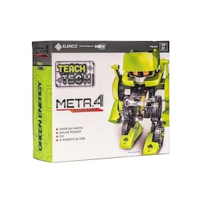 Robô de transformação Toy Teach Tech Meta.4 STEM Solar há mais de 8 anos