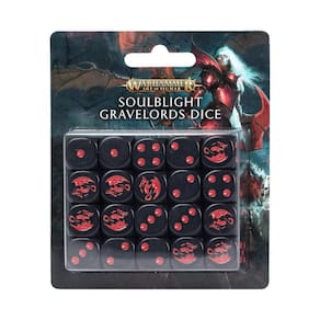 Workshop de jogos de conjuntos de dados AoS Soulblight Gravelords x20
