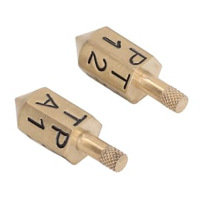 Jogo Rotary Dice Akozon Put and Take Spinner, 2 peças de metal