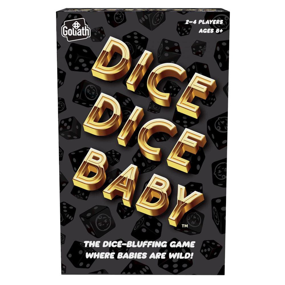 Jogo de tabuleiro Goliath Dice Dice Baby Bluffing 2-4 jogadores 8+