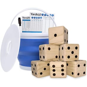 Conjunto de dados gigante de madeira GETMOVIN SPORTS l Yardzee Yard F