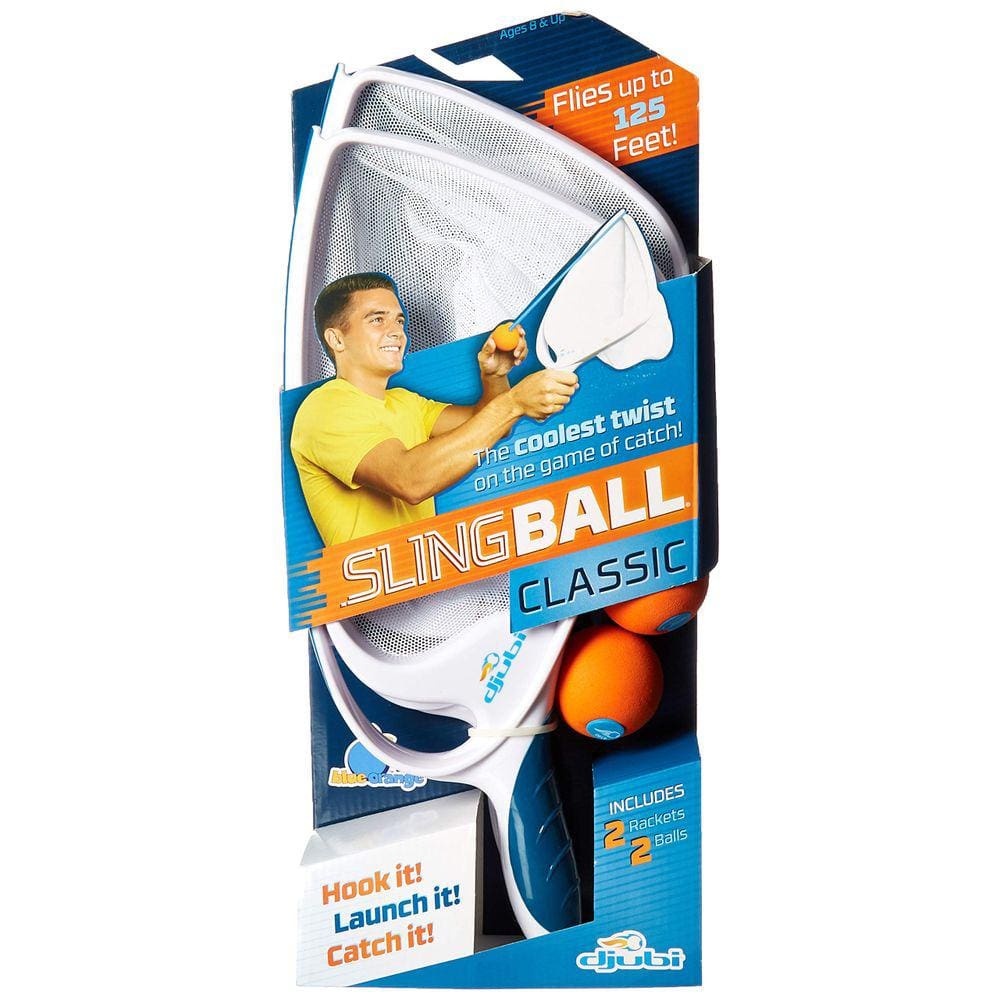 Jogo Blue Orange Djubi Classic com gancho de lançamento e captura