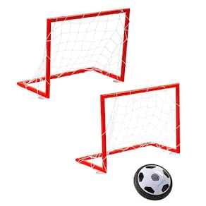 Jogo de futebol Air Hover HearthSong Light-Up com disco de futebol