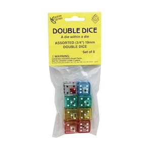 Conjunto de jogos Koplow Games KOP11703 Double Dice para crianças de 5 anos ou mais