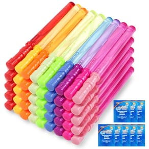 Conjunto Bubble Wand JOYIN de 14,6 polegadas (pacote com 18) com solução Bubble